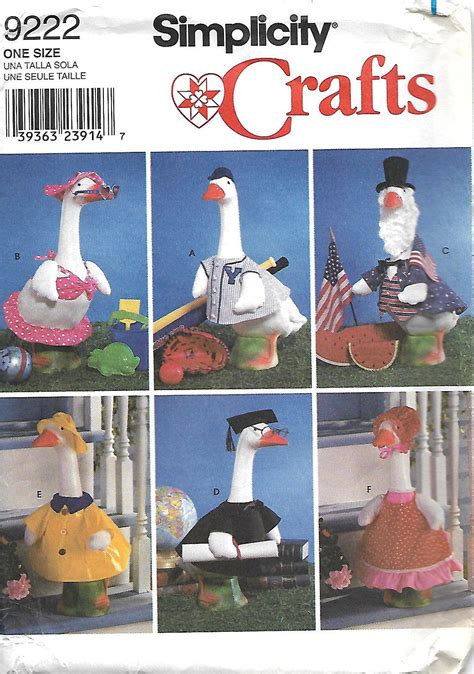 goose clothes patterns